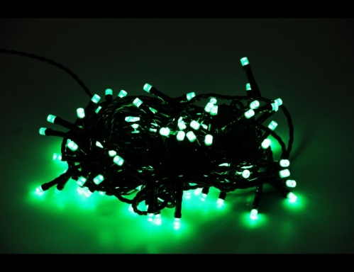 Светодиодная гирлянда "Нить объемная", LED лампы, PVC провод, контроллер, таймер, уличная, Kaemingk фото 9