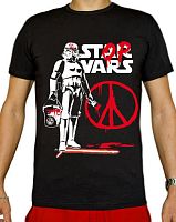 Мужская футболка"STOP WARS"