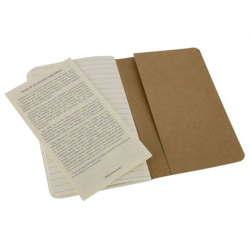 Набор 3 блокнота Moleskine Cahier Journal Pocket, в линейку фото 3