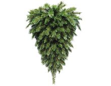 Настенная елка-перевертыш "Лесная красавица" (хвоя-леска), 90 см, Triumph Tree