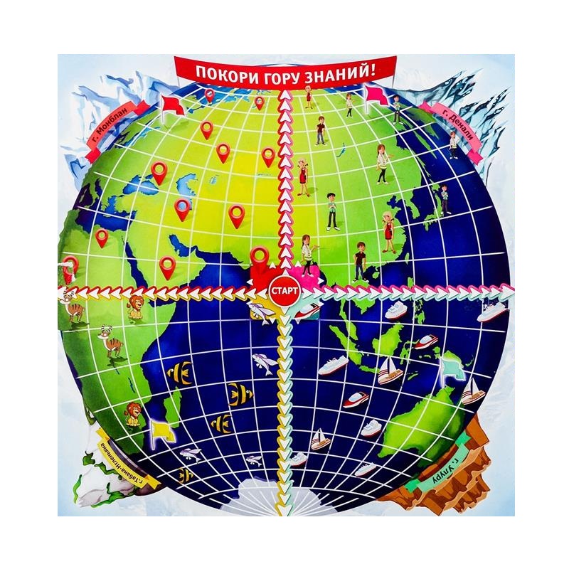 Включи большое путешествие вокруг света. Настольная игра путешествие вокруг земли.