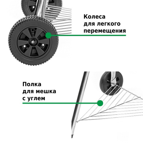 Гриль-барбекю Green Glade K222 фото 2