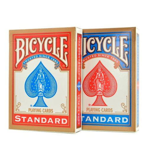 Карты "Bicycle Rider Back International Std. Index" Red/Blue фото 2