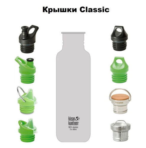 Бутылка Klean Kanteen Classic Sport фото 6