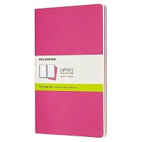 Набор 3 блокнота Moleskine Cahier Journal Large, без разлиновки