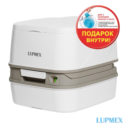 Биотуалет Lupmex 79112P 12л с индикатором с пробниками гранул