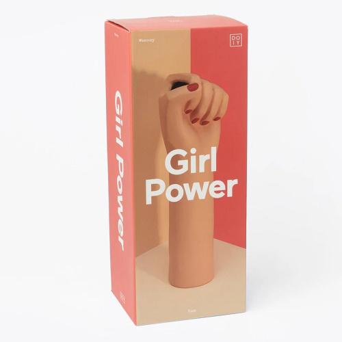 Ваза для цветов girl power, brown, 32 см фото 3