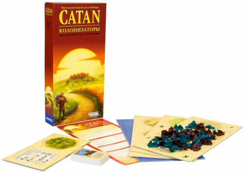 Catan. Колонизаторы. Расширение для 5-6 игроков (3-е рус. изд.) фото 2