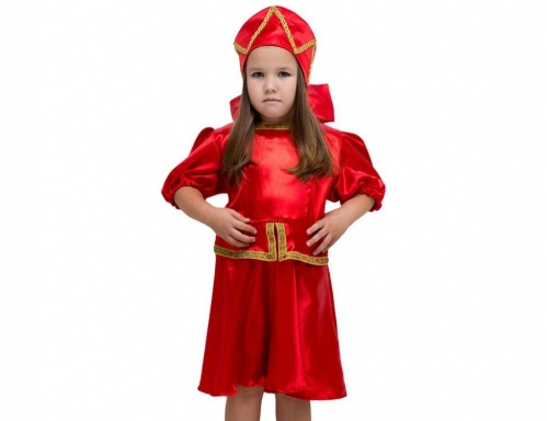Карнавальный костюм Плясовой Кадриль красный (Бока С) фото 3