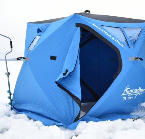 Зимняя палатка куб Canadian Camper Beluga 2 plus трехслойная фото 4