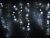Электрогирлянда СОСУЛЬКИ-КАПЕЛЬКИ мерцающая, 412 холодных белых микро LED-огней,4.8х0.8+5 м, серебристая проволока, уличная, Kaemingk
