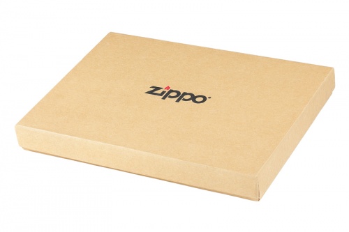 Кисет для табака Zippo, чёрный, натуральная кожа, 17x2x8,5 см фото 4