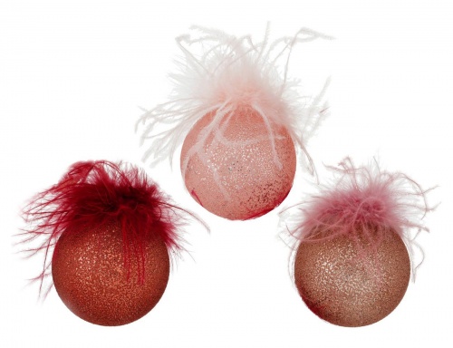 Набор коллекционных ёлочных шаров "Джолли-джой", стекло, 8 см, упаковка 12 шт., Boltze фото 3