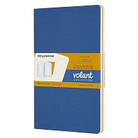 Набор 2 блокнота Moleskine Volant Large, 96 стр., в линейку