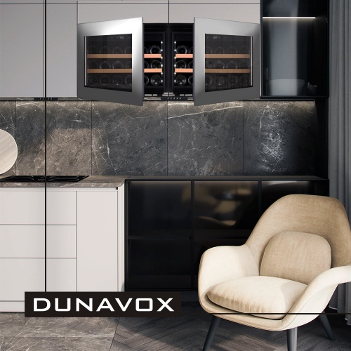 Компрессорный винный шкаф Dunavox DAV-18.46 фото 2
