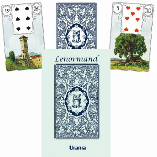 Карты Таро: "Mille Lenormand Blue Owl" фото 2