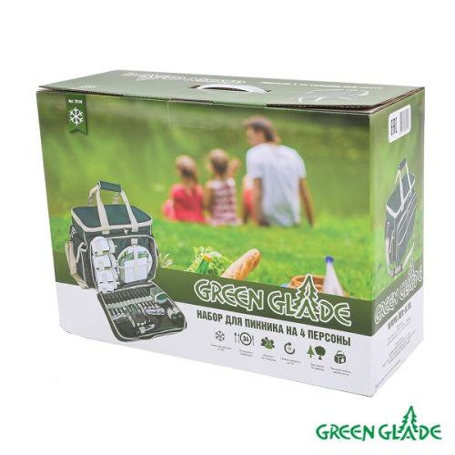 Набор для пикника в рюкзаке "Green Glade" T3134 фото 4