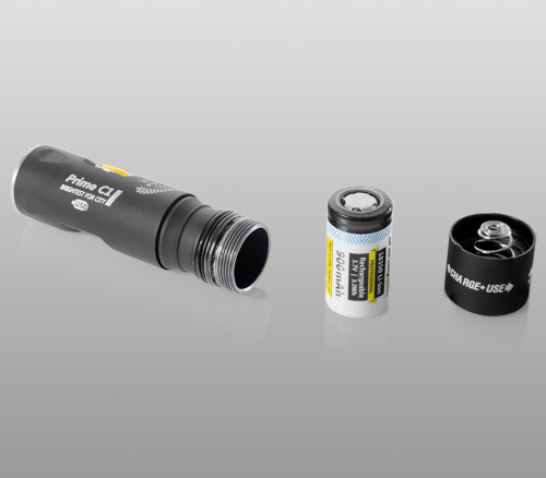 Фонарь светодиодный Armytek Prime C1 Pro Magnet USB+18350, 1050 лм, аккумулятор фото 11