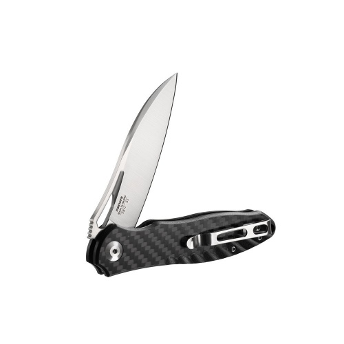 Нож Ganzo Firebird FH71-CF, черный фото 5