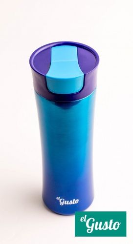 Термокружка El Gusto Gradient (0,47 литра), синяя фото 2